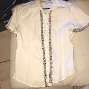 Girls Burberry shirt